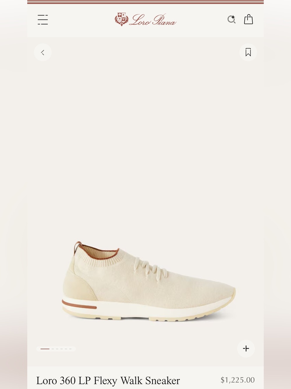 Loro Piana Sneaker Sz 45